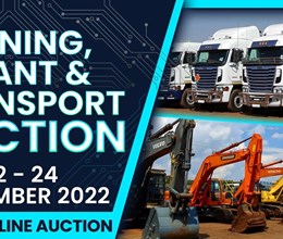MINING, PLANT & TRANSPORT ONLINE AUCTION 22-24 NOVEMBER 2022